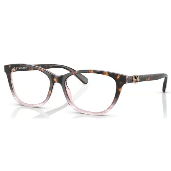 COACH HC6180 5650 ROSE TORTOISE GRADIENT NEW CAT EYE EYEGLASSES FRAMES 54-16-140 - Picture 1 of 5